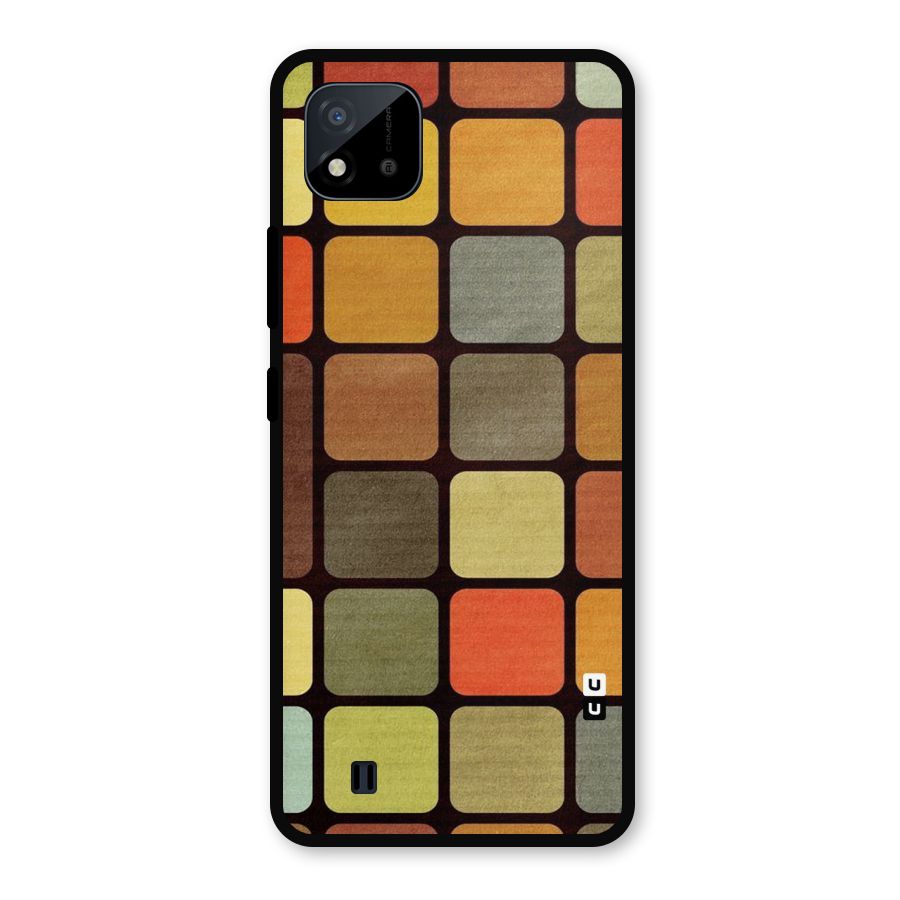 Vintage Boxes Metal Back Case for Realme C11 2021