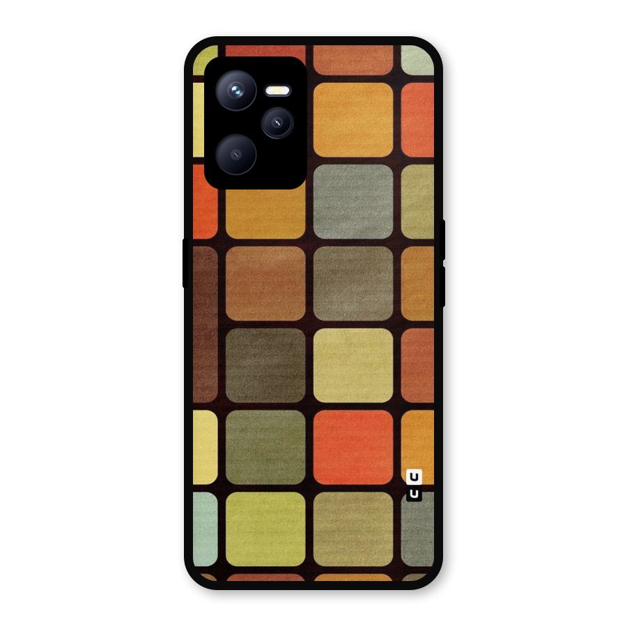 Vintage Boxes Metal Back Case for Realme C35