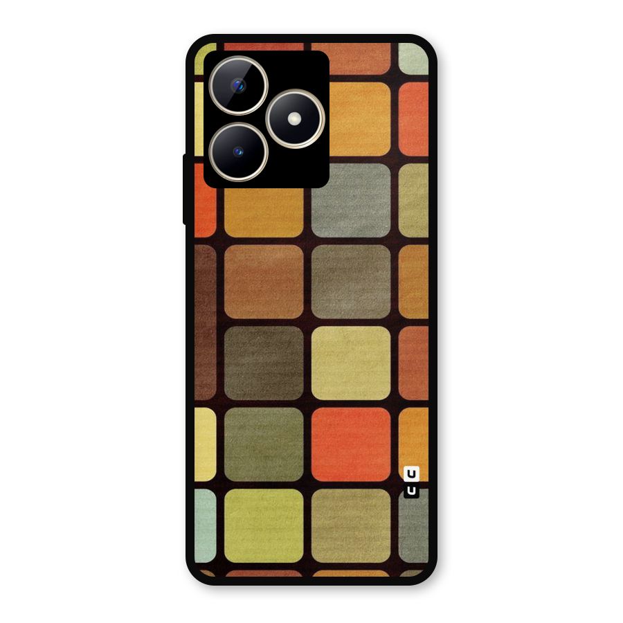Vintage Boxes Metal Back Case for Realme C53