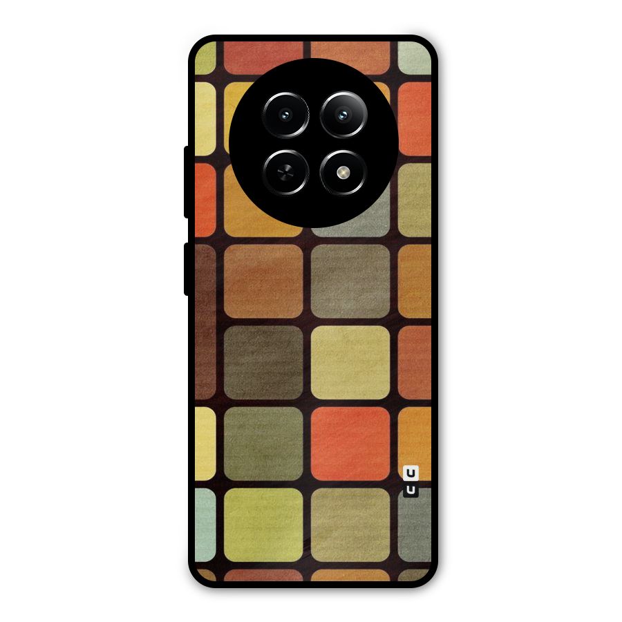 Vintage Boxes Metal Back Case for Realme Narzo 70x 5G