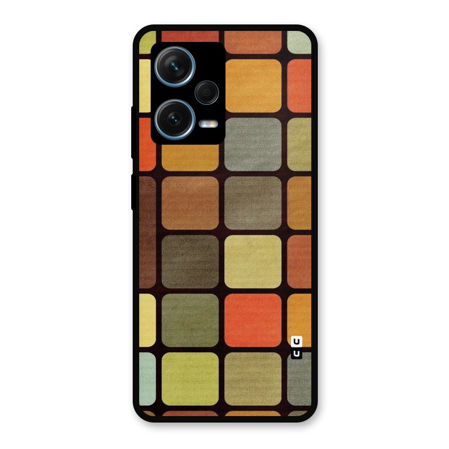 Vintage Boxes Metal Back Case for Redmi Note 12 Pro Plus 5G