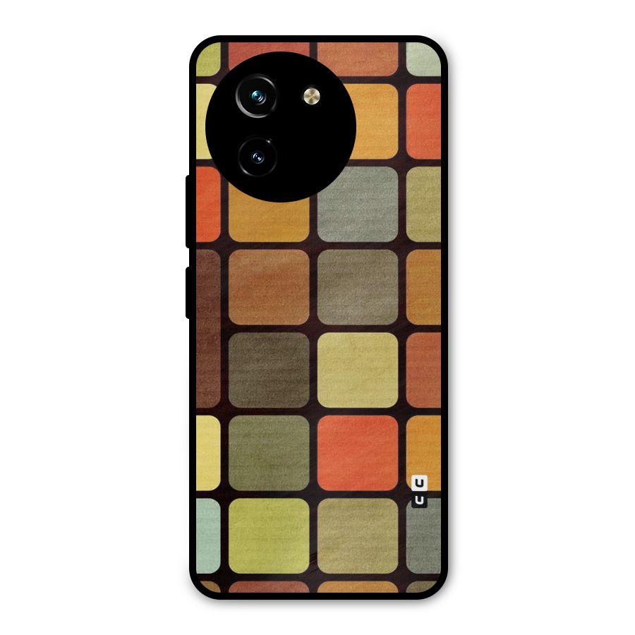 Vintage Boxes Metal Back Case for Vivo T3x