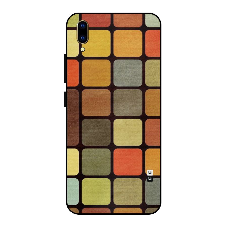 Vintage Boxes Metal Back Case for Vivo V11 Pro
