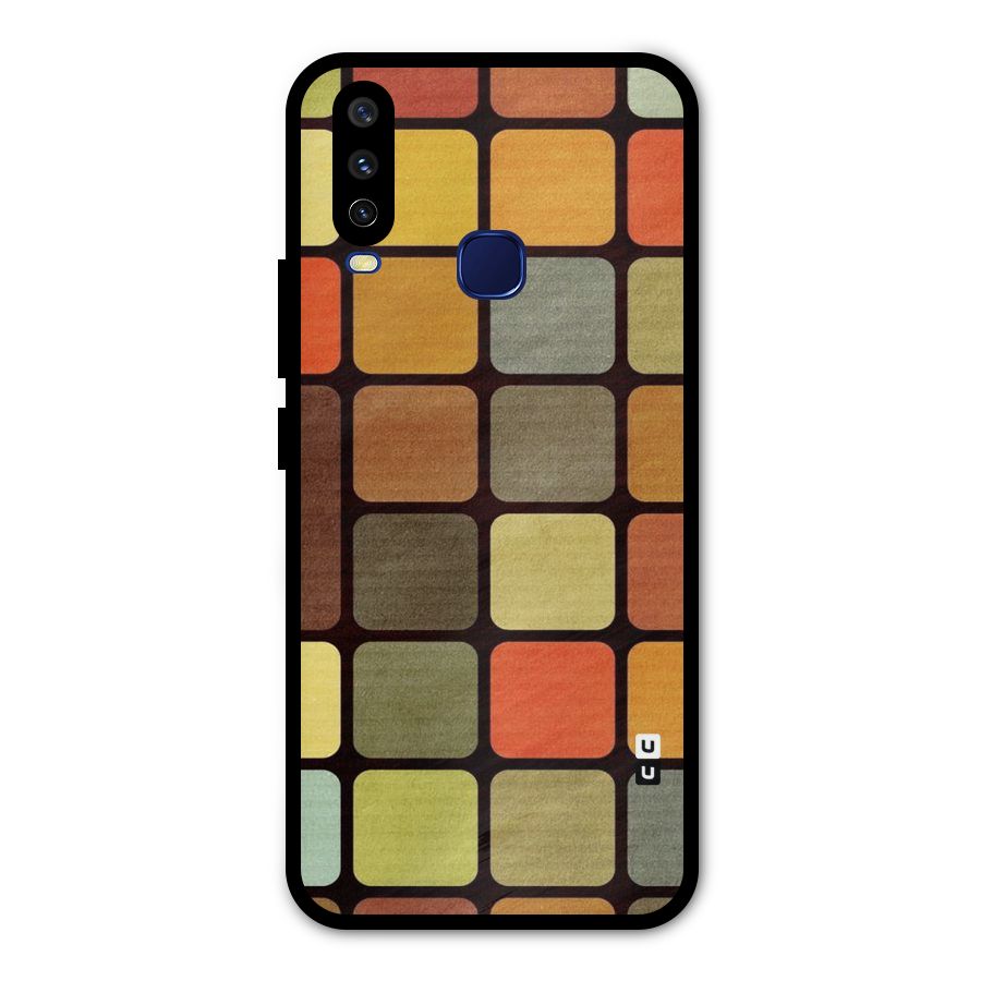 Vintage Boxes Metal Back Case for Vivo V17