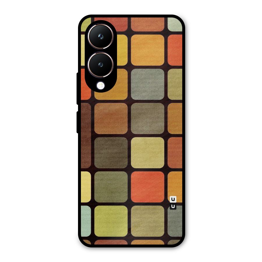 Vintage Boxes Metal Back Case for Vivo Y28