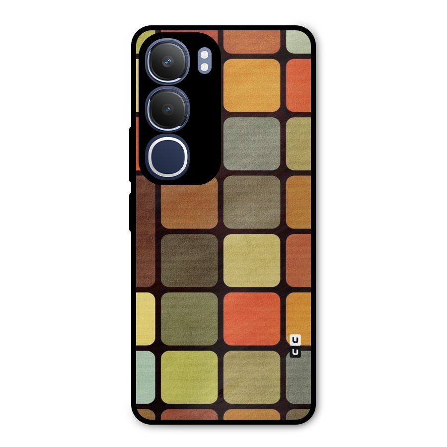 Vintage Boxes Metal Back Case for Vivo Y29
