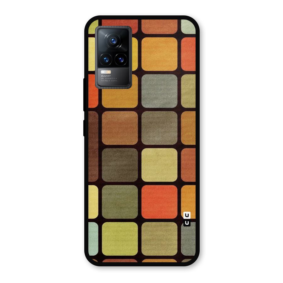 Vintage Boxes Metal Back Case for Vivo Y73