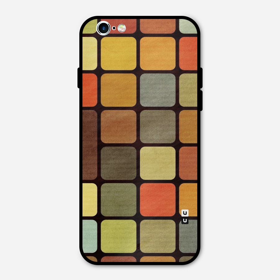 Vintage Boxes Metal Back Case for iPhone 6 6s