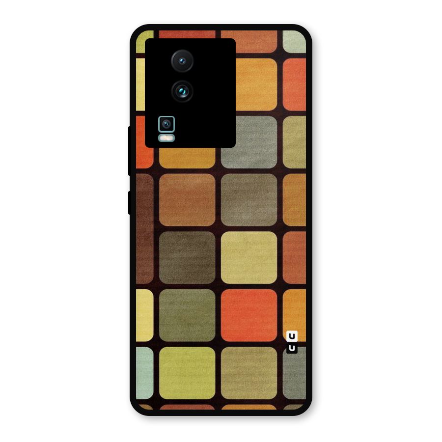 Vintage Boxes Metal Back Case for iQOO Neo 7 Pro