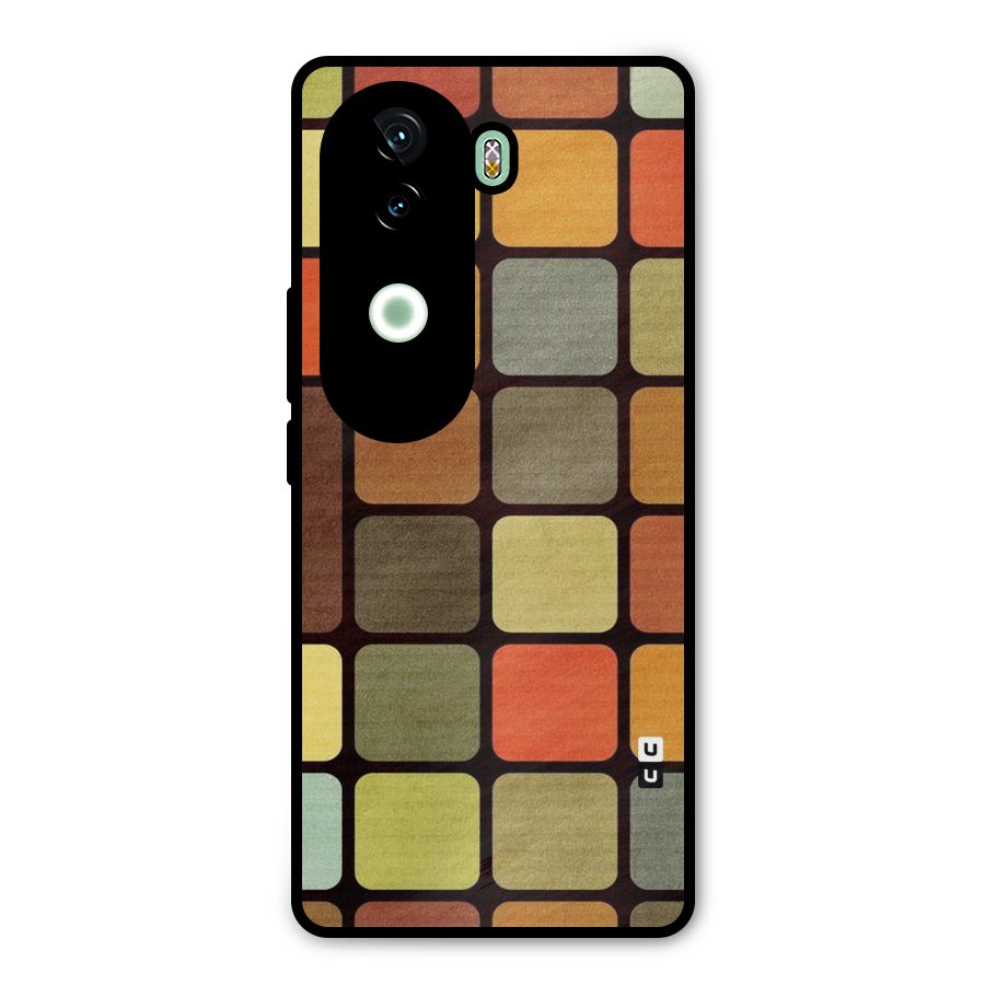 Vintage Boxes Metal Back Case for iQOO Z9s
