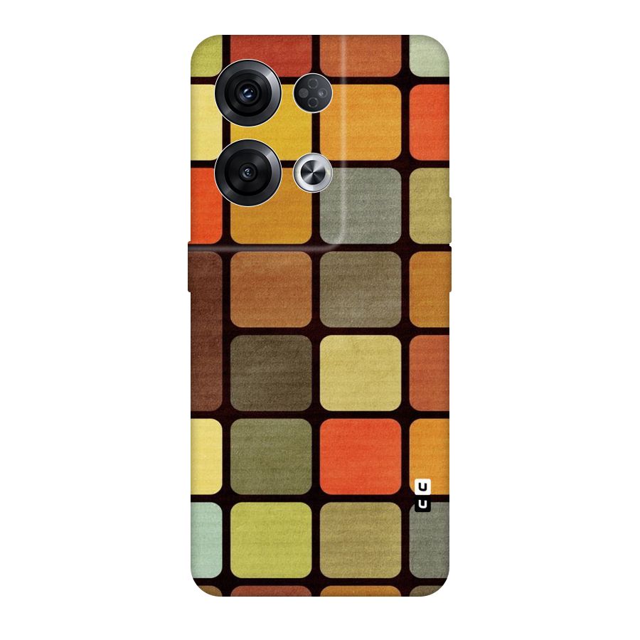 Vintage Boxes Original Polycarbonate Back Case for Oppo Reno8 Pro 5G