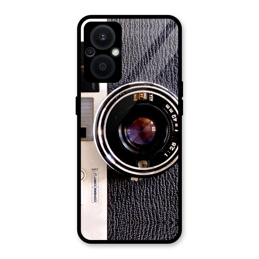 Vintage Camera Glass Back Case for Oppo F21s Pro 5G