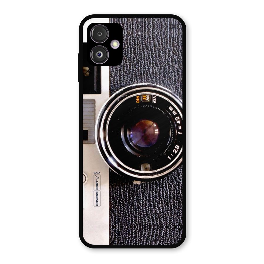Vintage Camera Metal Back Case for Galaxy F14