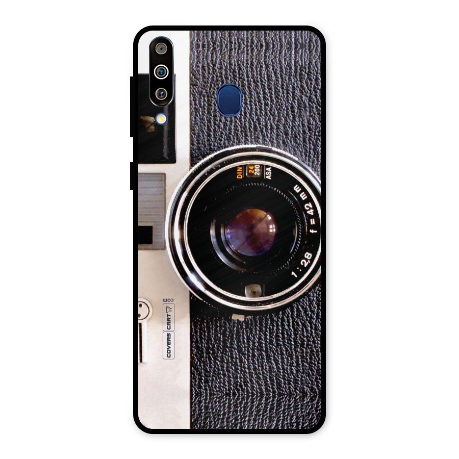 Vintage Camera Metal Back Case for Galaxy M30