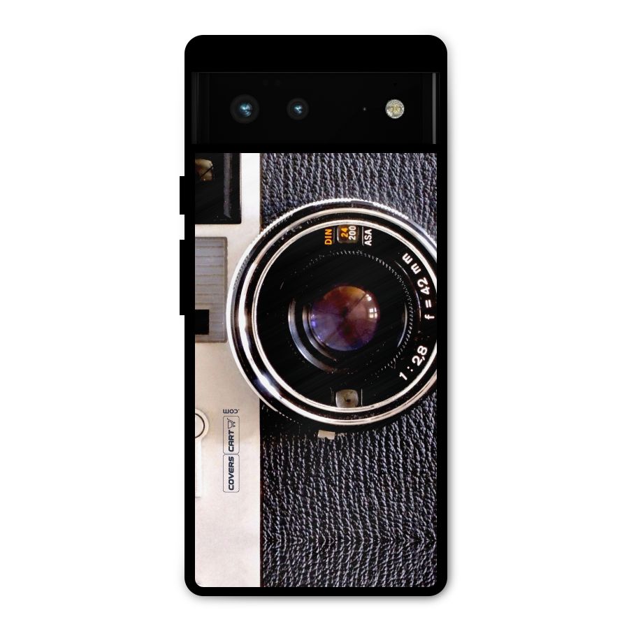 Vintage Camera Metal Back Case for Google Pixel 6