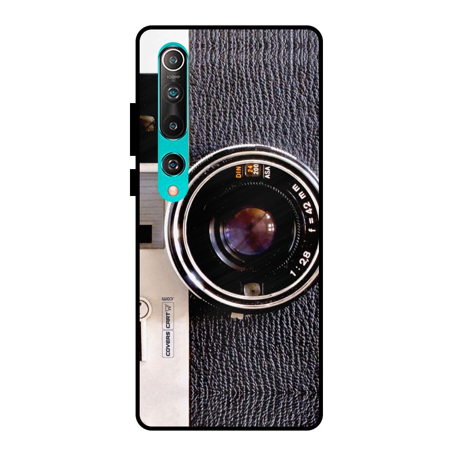 Vintage Camera Metal Back Case for Mi 10