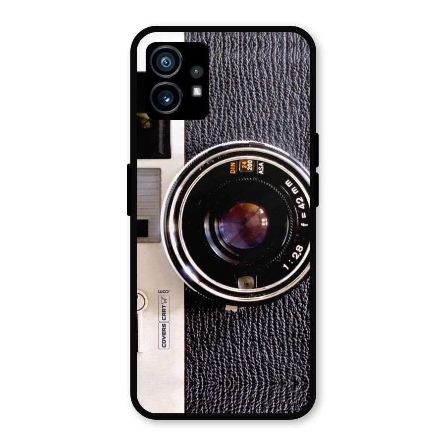 Vintage Camera Metal Back Case for Nothing Phone 1