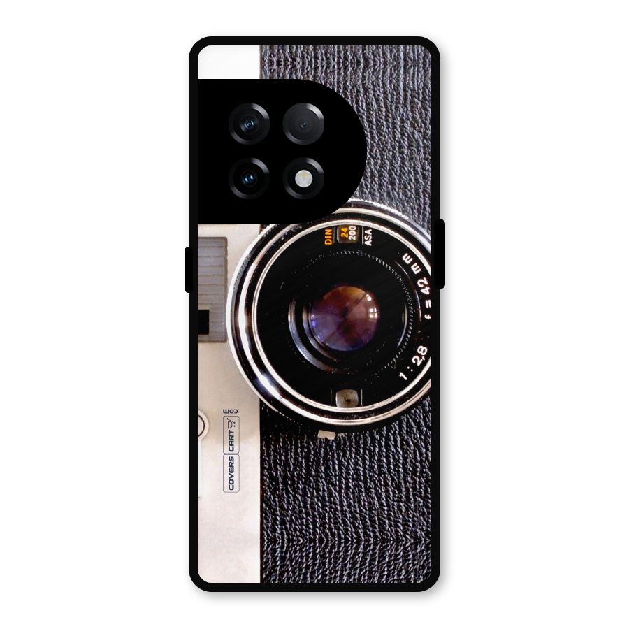 Vintage Camera Metal Back Case for OnePlus 11R