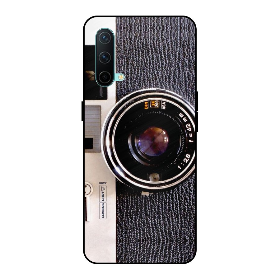 Vintage Camera Metal Back Case for OnePlus Nord CE 5G