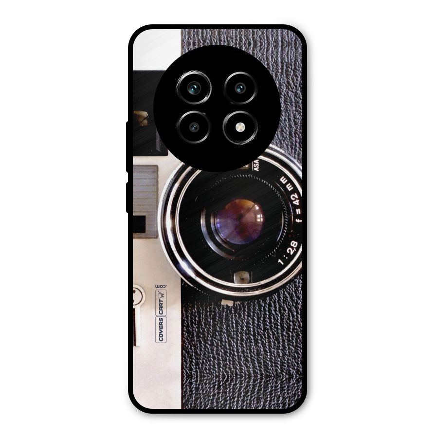 Vintage Camera Metal Back Case for Realme 13 Pro