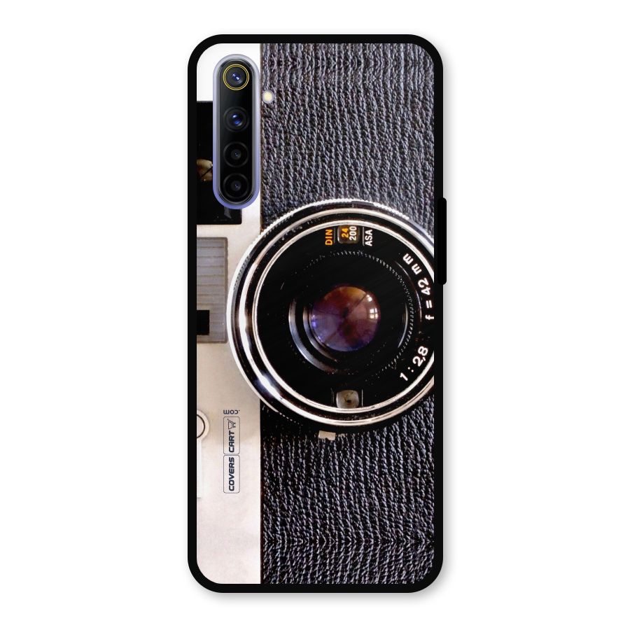 Vintage Camera Metal Back Case for Realme 6