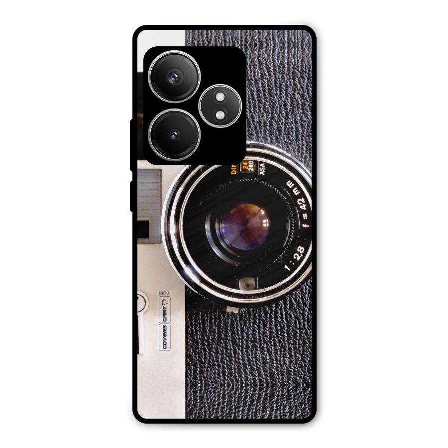 Vintage Camera Metal Back Case for Realme GT 6T