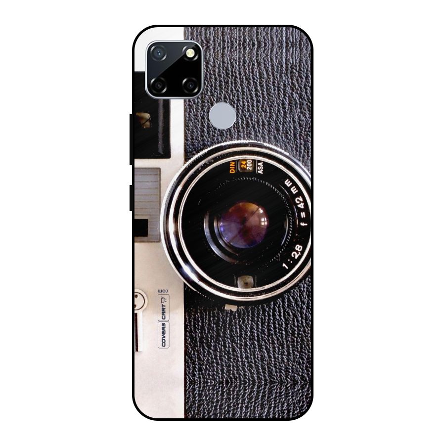 Vintage Camera Metal Back Case for Realme Narzo 20