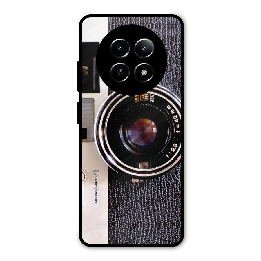 Vintage Camera Metal Back Case for Realme Narzo N65