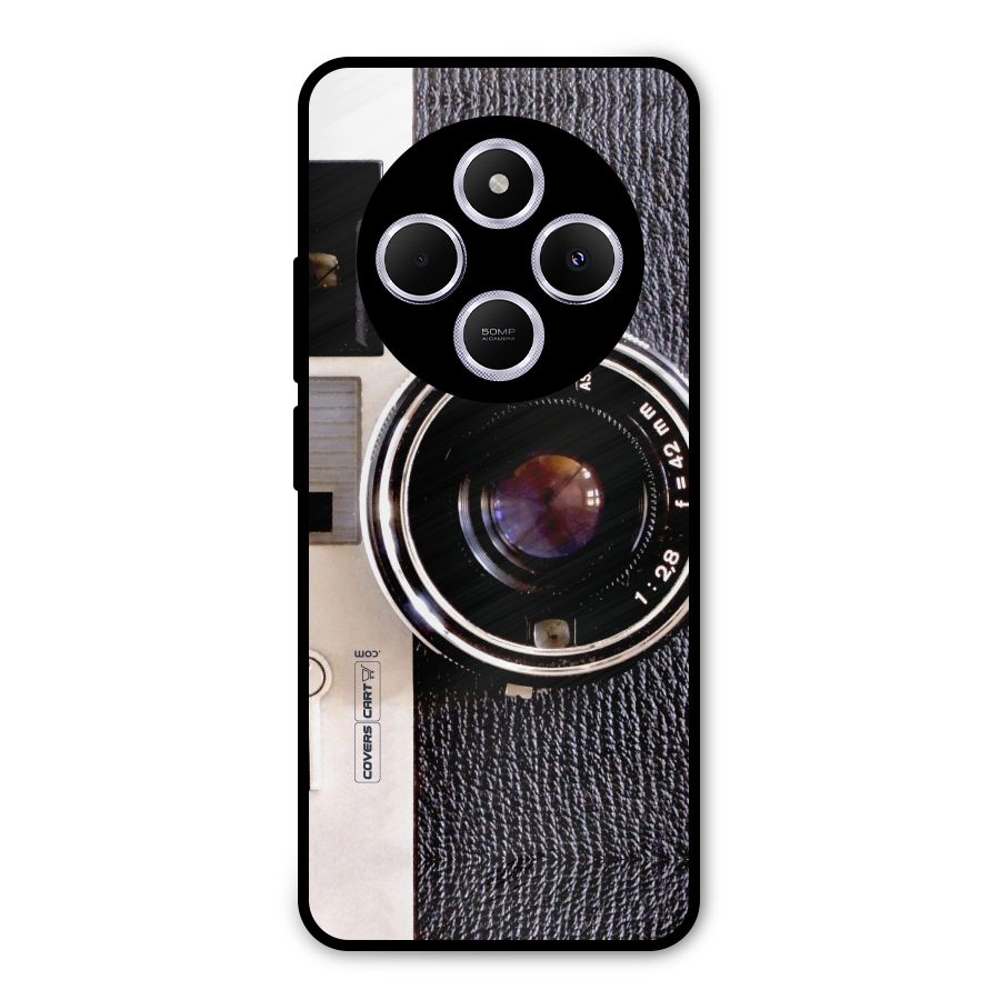 Vintage Camera Metal Back Case for Redmi A4