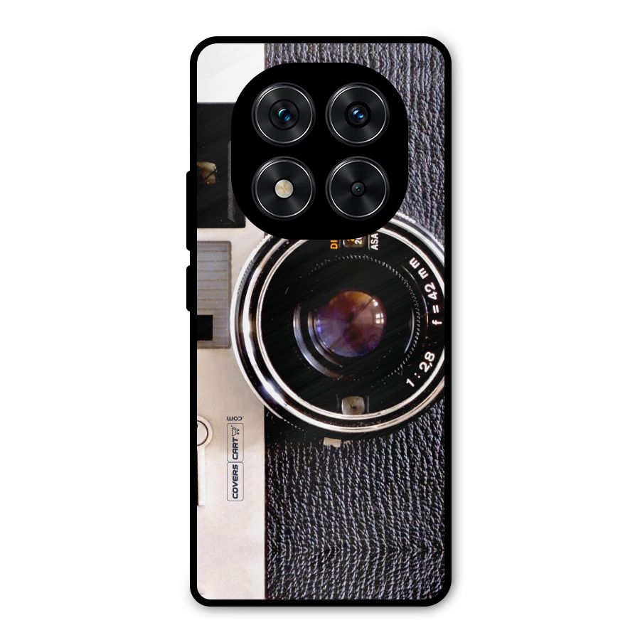 Vintage Camera Metal Back Case for Redmi Note 14 Pro 5G