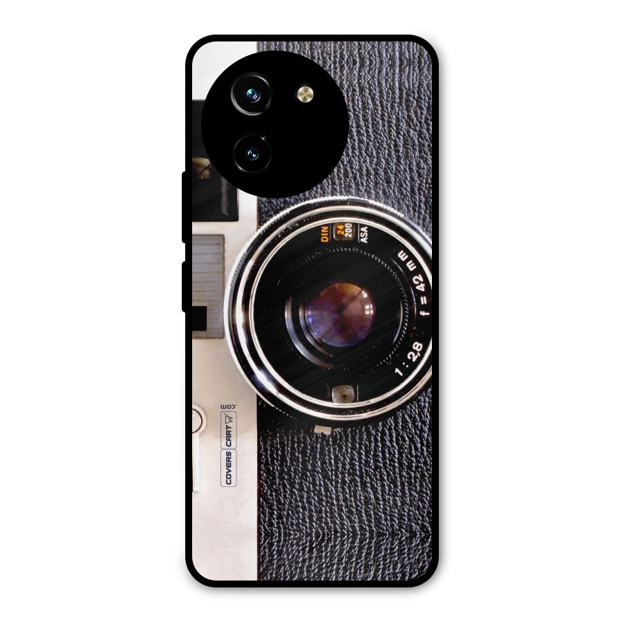 Vintage Camera Metal Back Case for Vivo T3x
