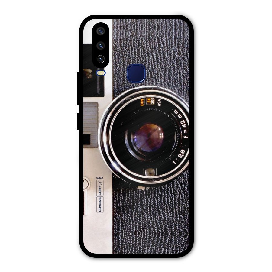 Vintage Camera Metal Back Case for Vivo V17