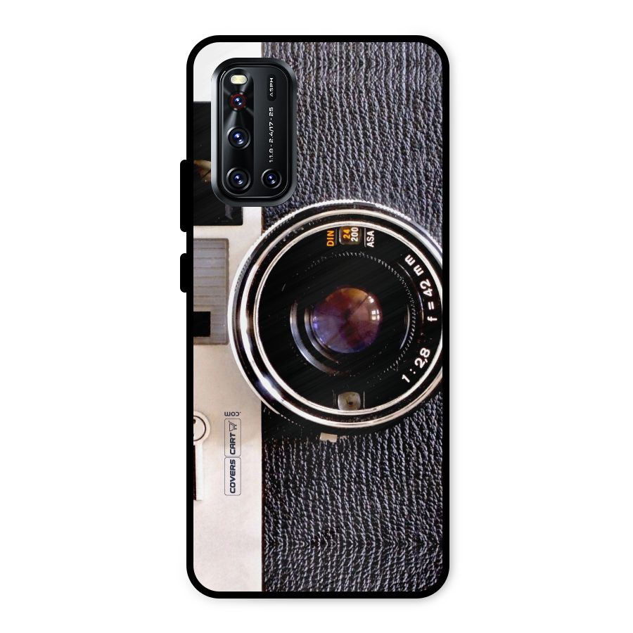 Vintage Camera Metal Back Case for Vivo V19