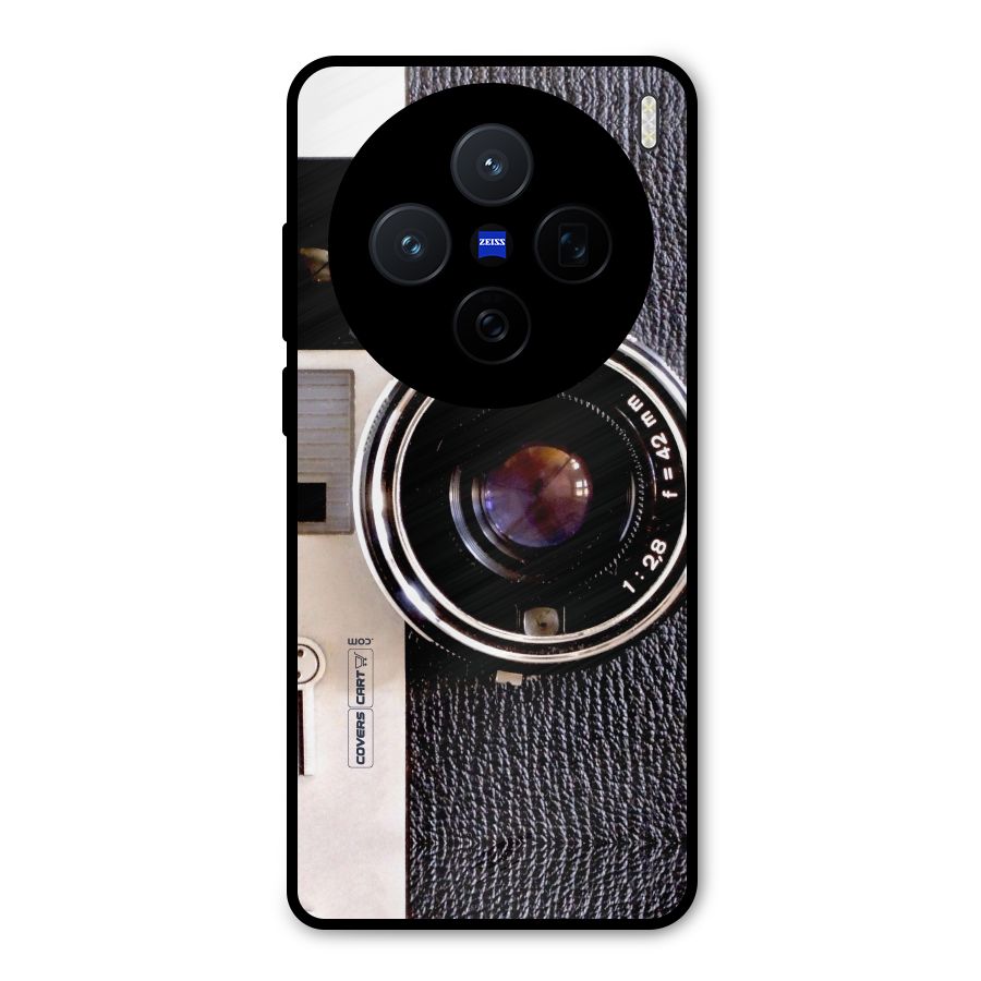 Vintage Camera Metal Back Case for Vivo X200