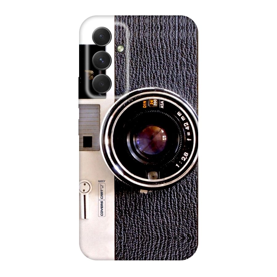 Vintage Camera Original Polycarbonate Back Case for Galaxy A54