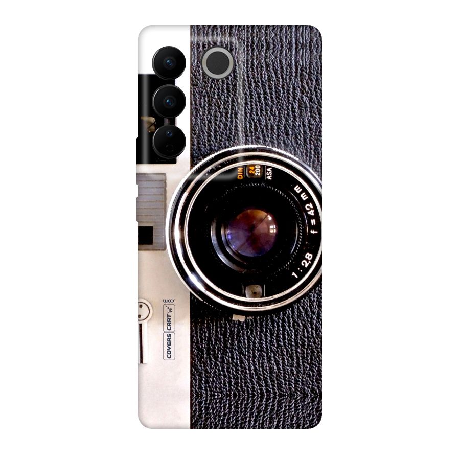 Vintage Camera Original Polycarbonate Back Case for Vivo V27