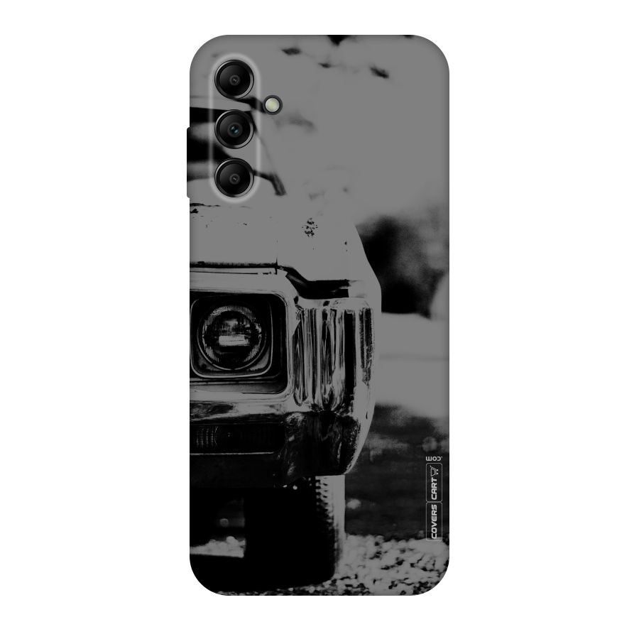 Vintage Car Black and White Original Polycarbonate Back Case for Galaxy A14 5G
