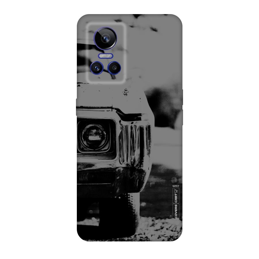 Vintage Car Black and White Original Polycarbonate Back Case for Realme GT Neo 3