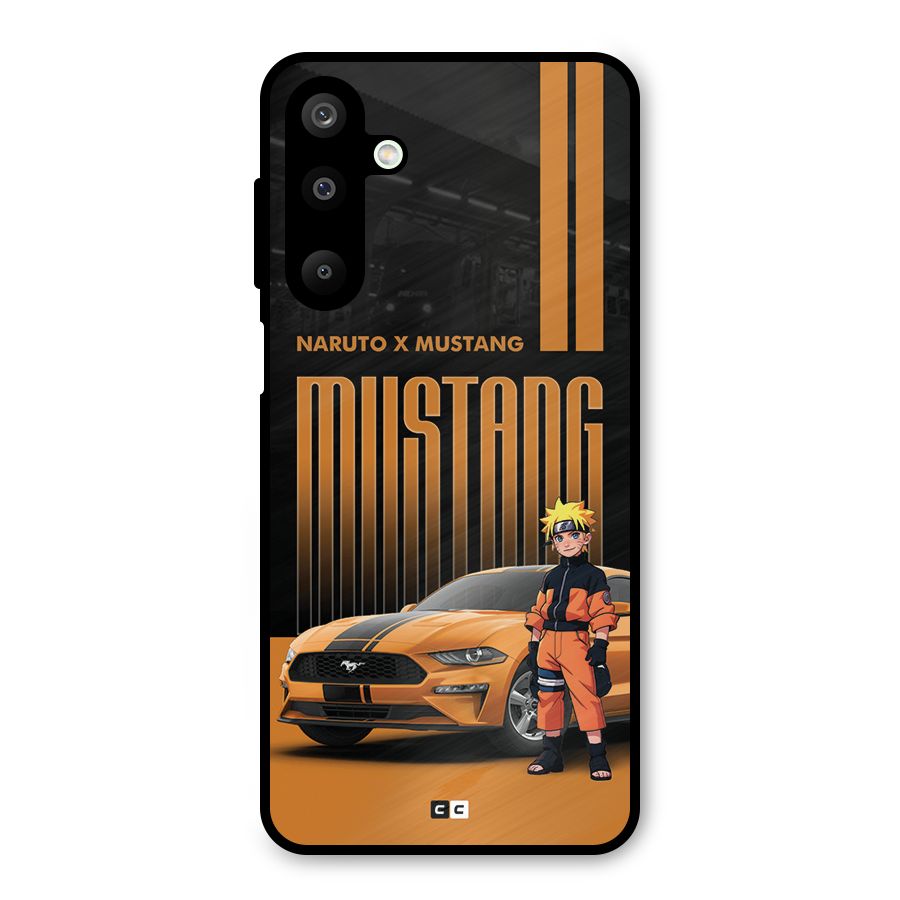 Vintage Car Boy Metal Back Case for Galaxy M16