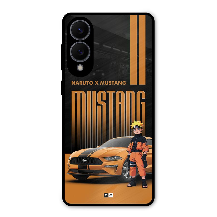Vintage Car Boy Metal Back Case for Galaxy S25 Edge