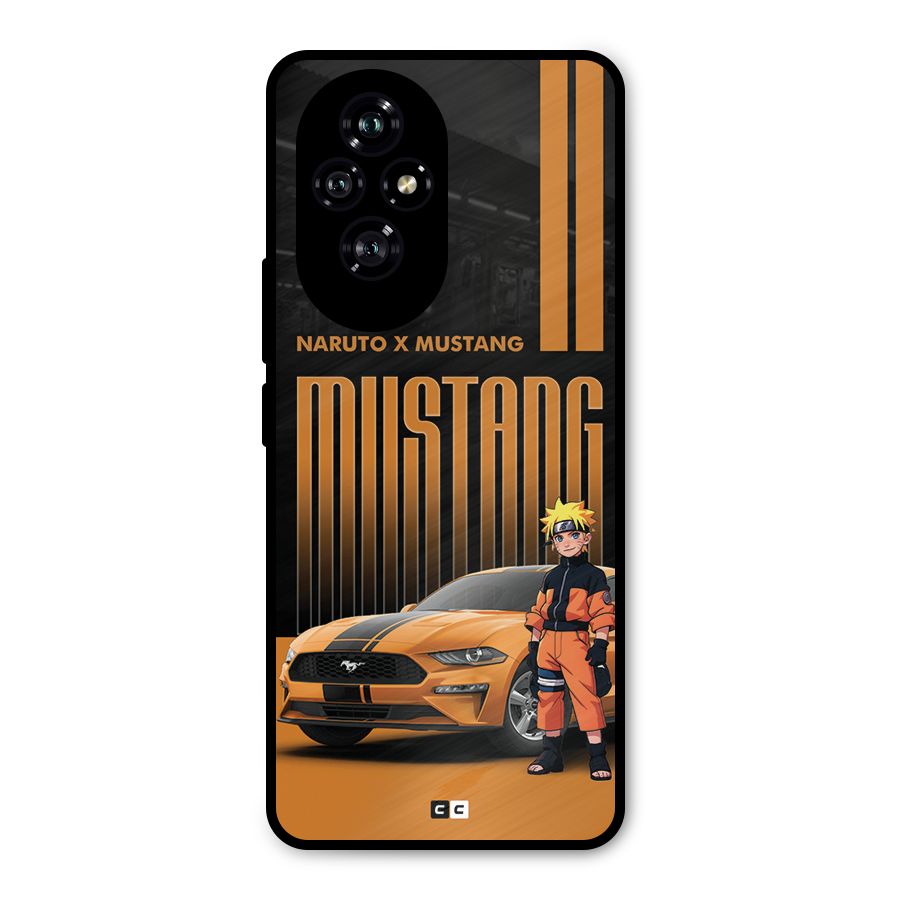 Vintage Car Boy Metal Back Case for Honor 200