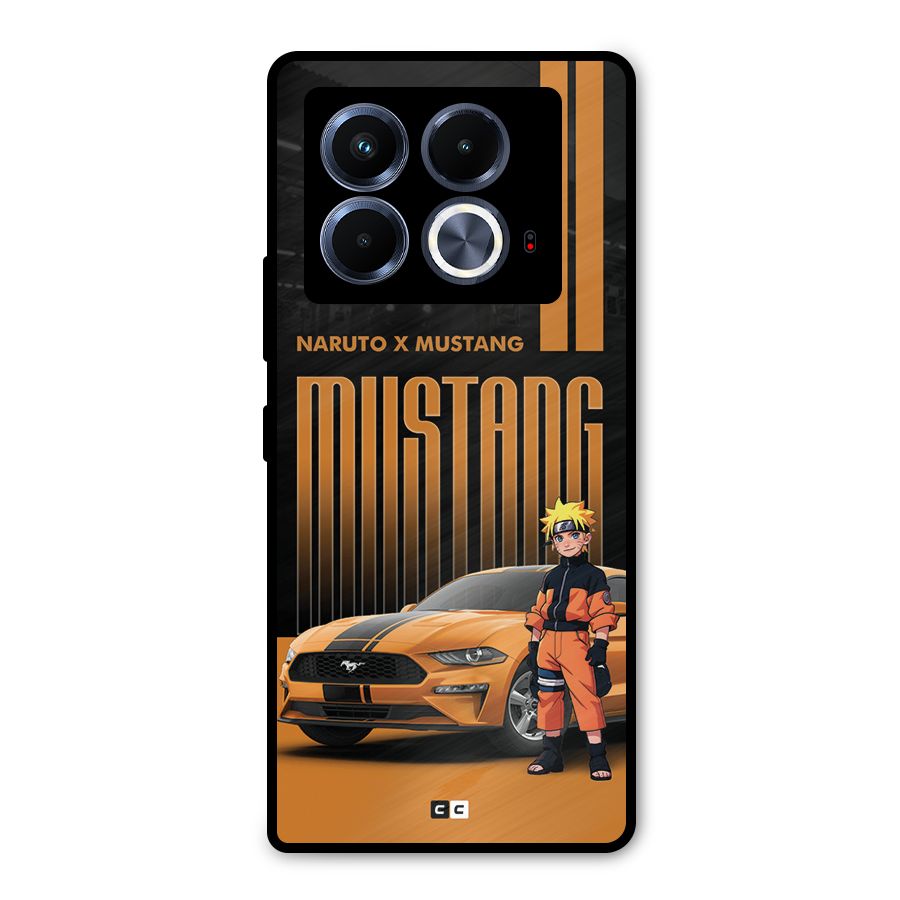 Vintage Car Boy Metal Back Case for Infinix Note 40 5G