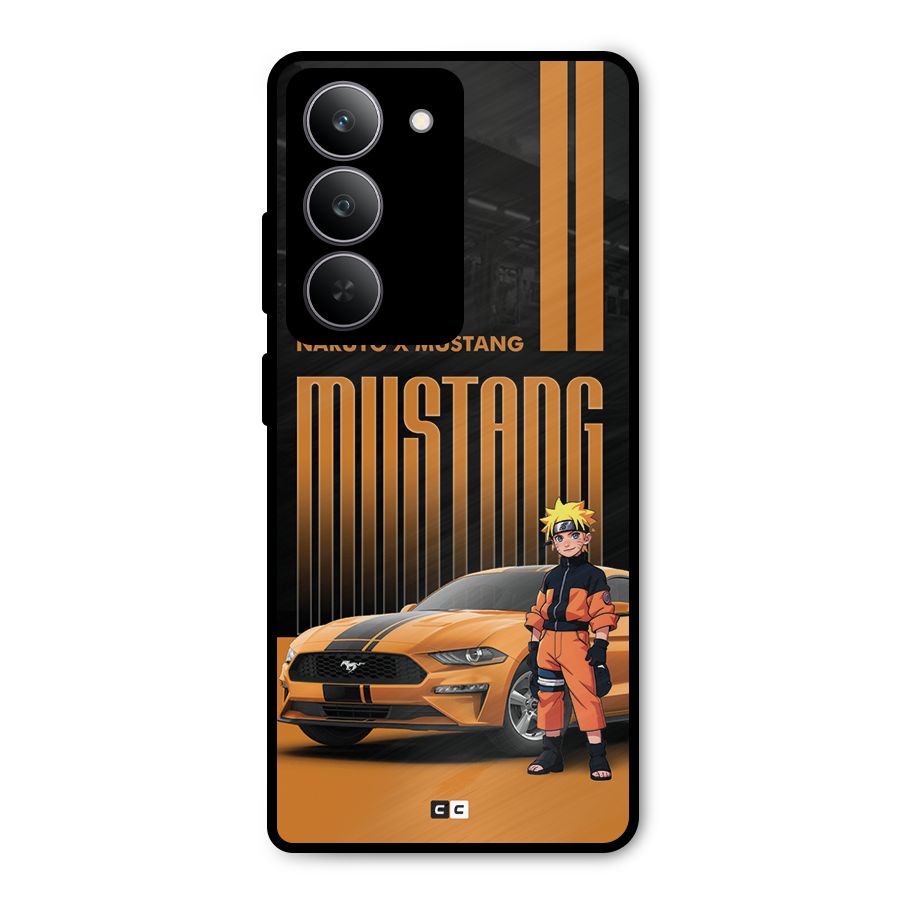 Vintage Car Boy Metal Back Case for Realme P3x