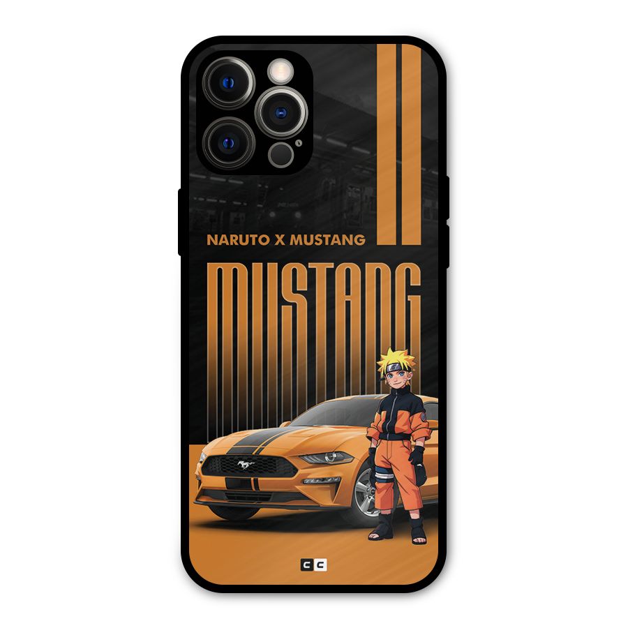Vintage Car Boy Metal Back Case for iPhone 12 Pro Max