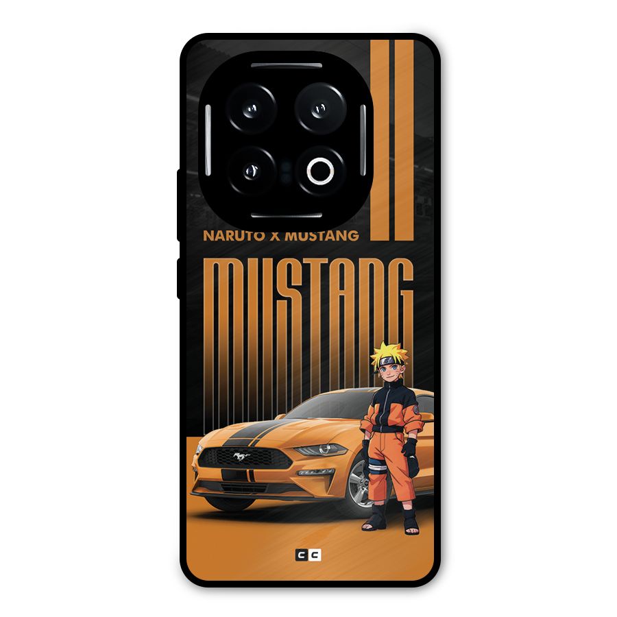 Vintage Car Boy Metal Back Case for iQOO 13