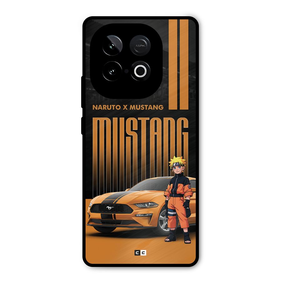 Vintage Car Boy Metal Back Case for iQOO Neo 10