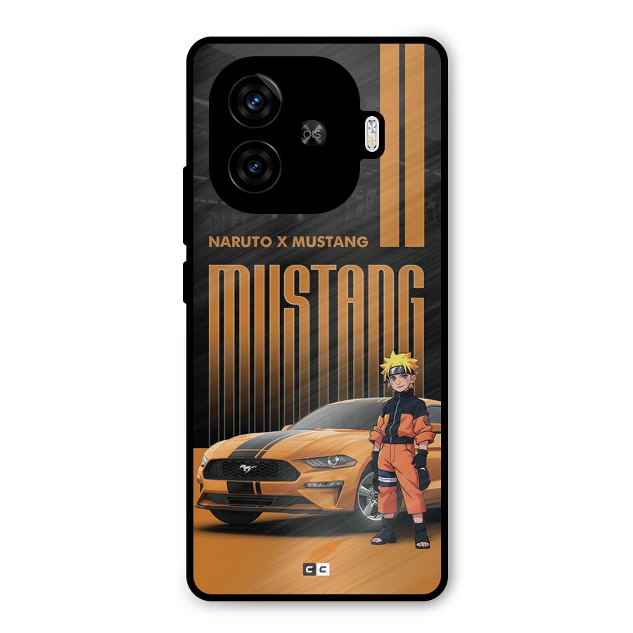 Vintage Car Boy Metal Back Case for iQOO Neo 10R