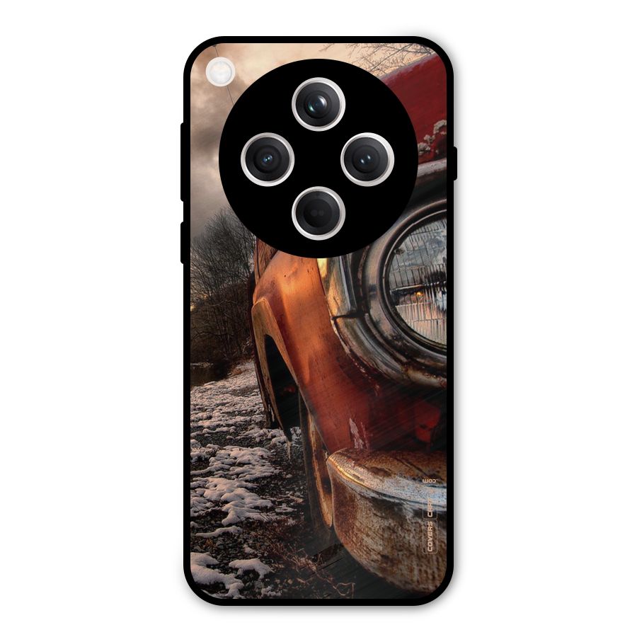 Vintage Car Headlight Metal Back Case for Oppo Find X8