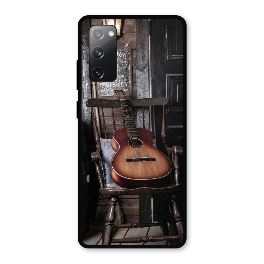 Vintage Chair Guitar Metal Back Case for Galaxy S20 FE 5G