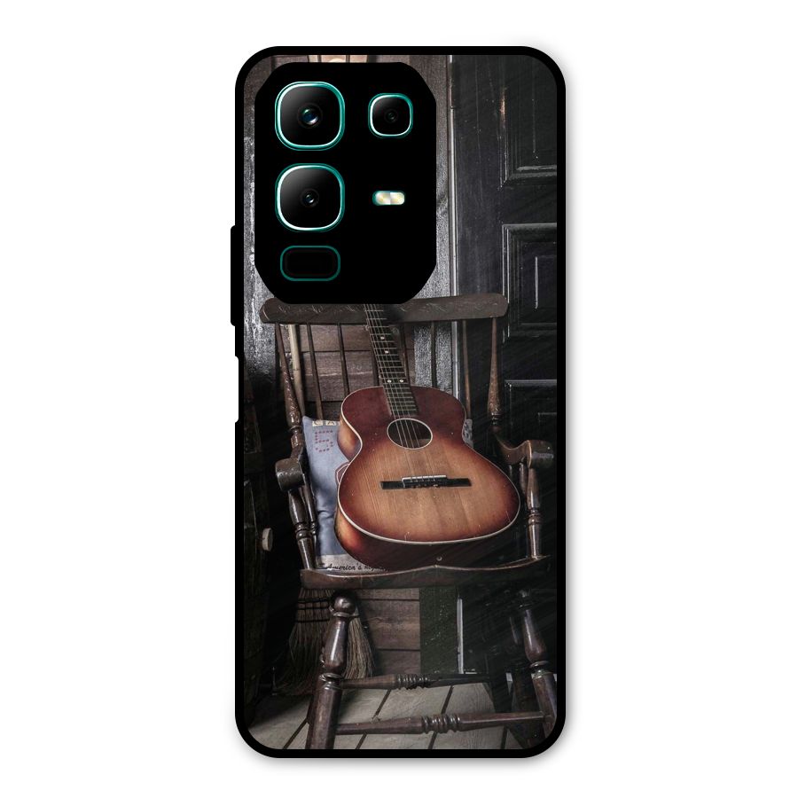 Vintage Chair Guitar Metal Back Case for Infinix Note 50x